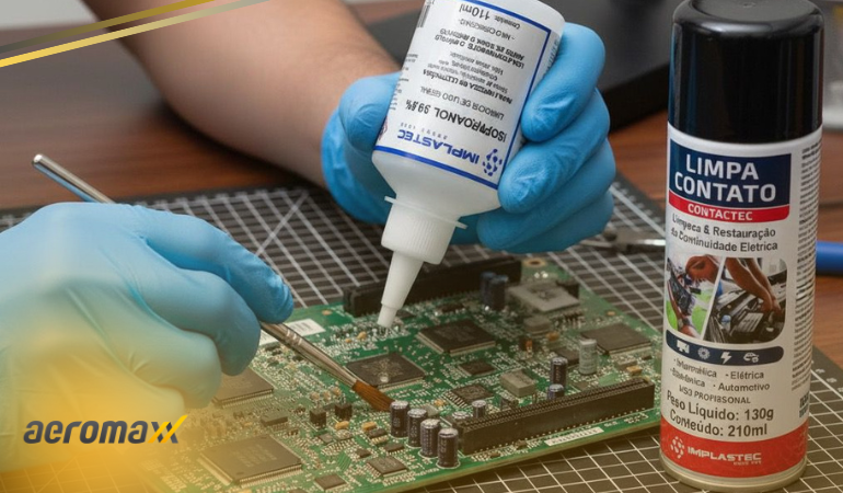 Kit de limpeza eletrônica profissional